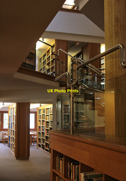 Photo 6"x4" Wadham College Library interior Oxford\/SP5106 c2012
