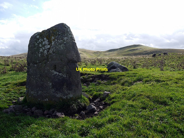 Photo 6"x4" Stob Stones Kirk Yetholm c2012