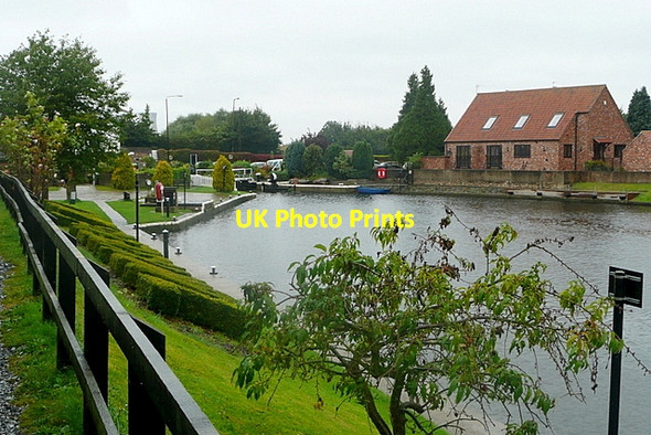 Photo 6"x4" Torksey Lock Torksey c2012