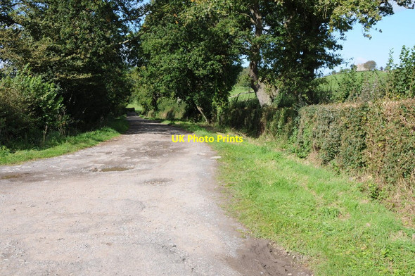 Photo 6"x4" Woodend Lane Lower Stone c2012