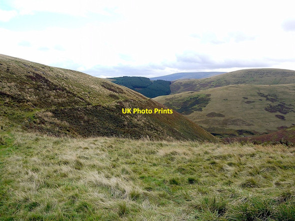 Photo 6"x4" Footpath at Wideopen Head Madam Law c2012