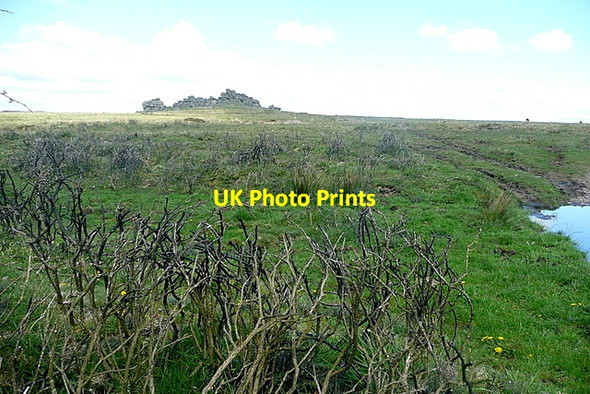Photo 6"x4" Houndtor Down Bonehill\/SX7277 c2012