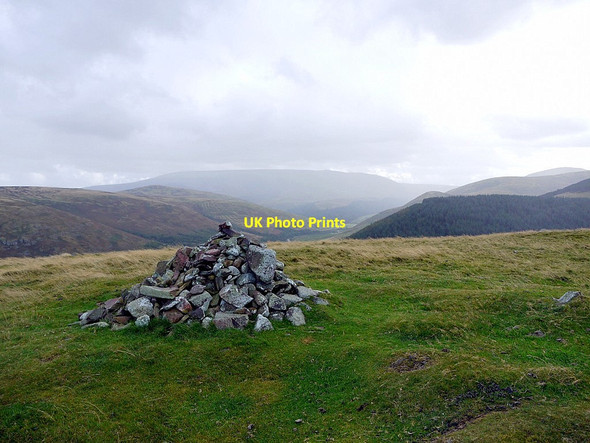 Photo 6"x4" Cairn on Great Hetha Westnewton\/NT9030 c2012