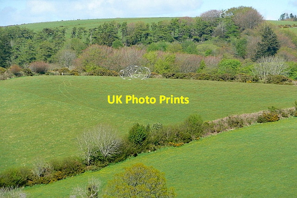Photo 6"x4" Structure at Natsworthy Heathercombe c2012
