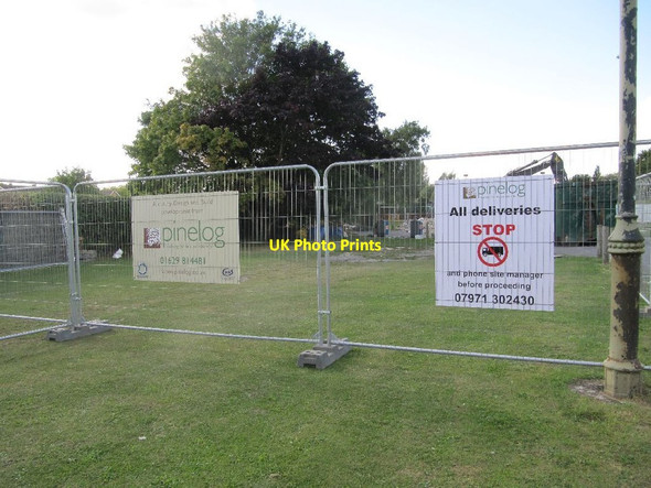 Photo 6"x4" Contractor signs Cholsey c2012