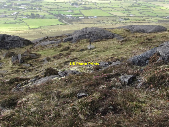Photo 6"x4" Way-marked section of path on the western side of Slieve Foye Carlingford c2012