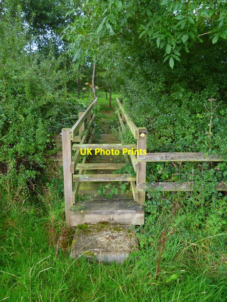 Photo 6"x4" The Orange Way in Wiltshire (38) West Knoyle c2012