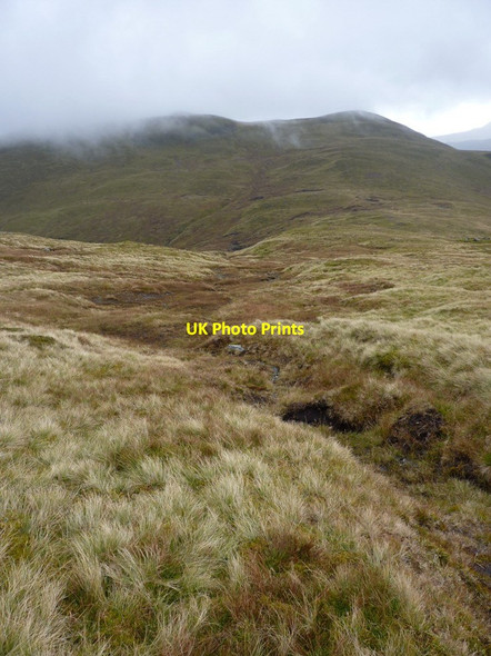 Photo 6"x4" The upper reaches of the Allt Odhar Invervar c2012