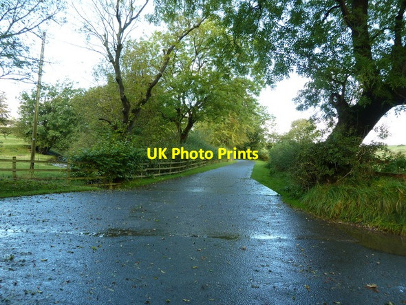 Photo 6"x4" Road to Hoober Horton\/SD8550 c2012