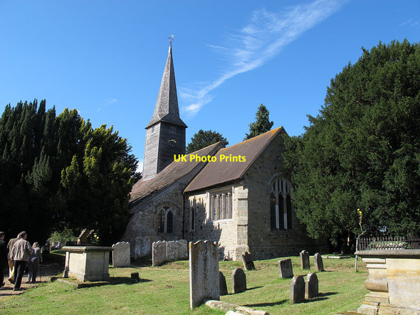 Photo 6"x4" St George's church, Crowhurst Crowhurst\/TQ3947 c2012