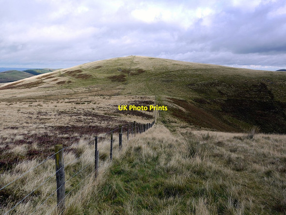 Photo 6"x4" Fence north-east of White Law Madam Law c2012
