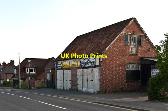 Photo 6"x4" William Way Builder's Merchants Church Town\/TQ3551 c2012