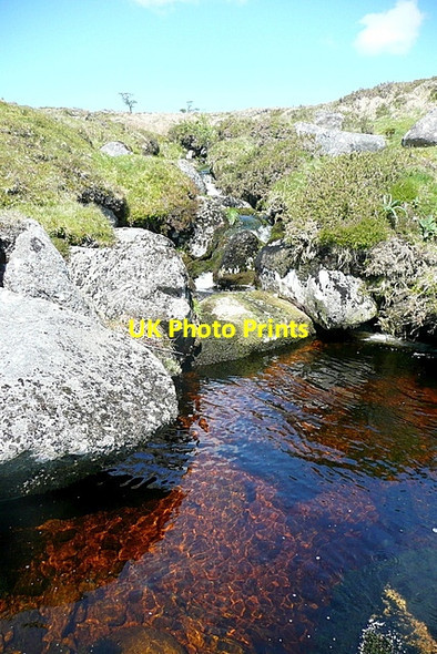 Photo 6"x4" Stream forming Broadall Lake Torr\/SX6160 c2012
