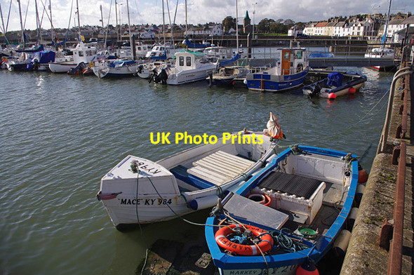 Photo 6"x4" Anstruther harbour Anstruther Wester c2012