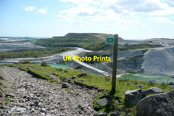 Photo 6"x4" Colwichtown china clay works Lee Moor\/SX5661 c2012 P3