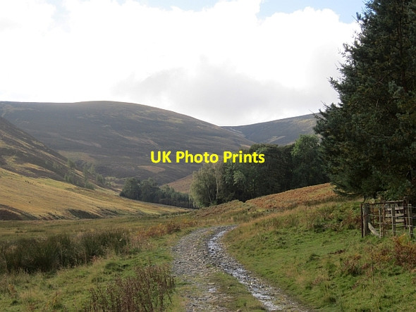 Photo 6"x4" Road, Glen Sax Hundleshope c2012