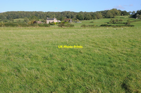 Photo 6"x4" Farmland around Upper Hill Farm Bevington c2012