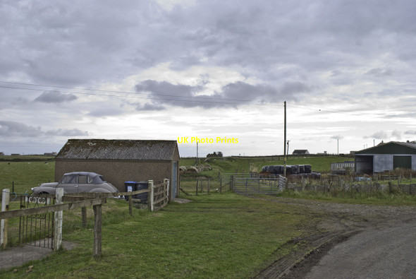Photo 6"x4" Remains of Wick and Lybster Light Railway Upper Lybster c2012