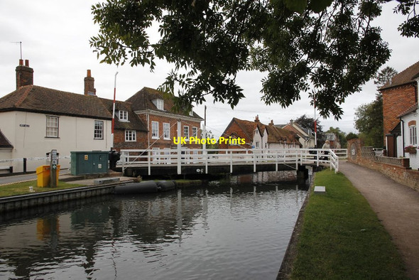 Photo 6"x4" West Mills Swingbridge Newbury\/SU4767 c2012