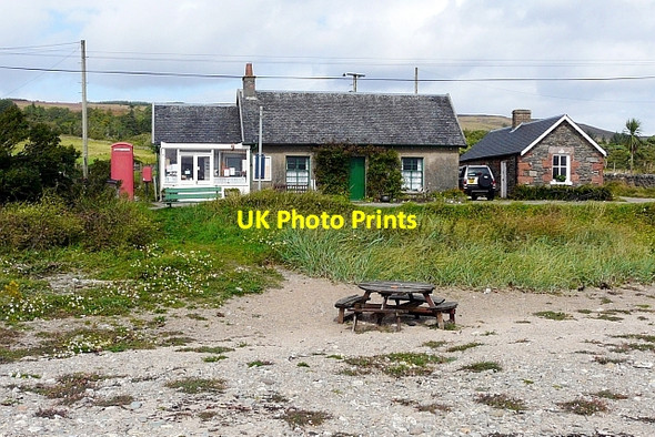 Photo 6"x4" Beach opposite Skipness Post Office Skipness c2012