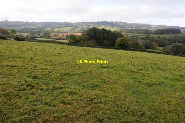 Photo 6"x4" Farmland near Itton Common Itton Common c2012