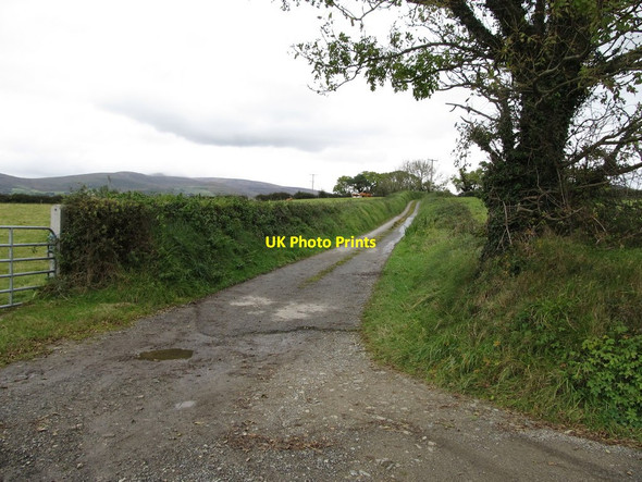 Photo 6"x4" Private farm access lane Greencastle\/J2411 c2012