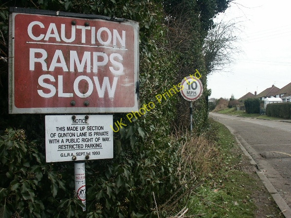 Photo 6"x4" Gunton Lane, Costessey New Costessey c2006