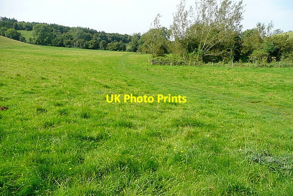 Photo 6"x4" Bridleway to Lower Harford Cold Aston c2012