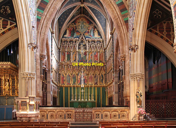 Photo 6"x4" All Saints, Margaret Street - Chancel London c2012