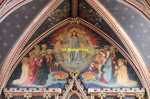 Photo 6"x4" All Saints, Margaret Street - Reredos detail London c2012