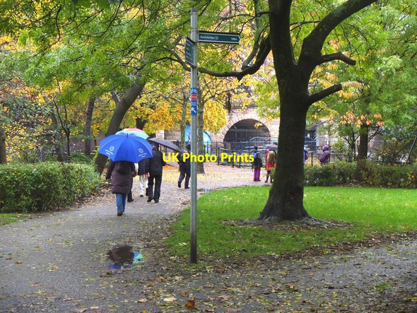 Photo 6"x4" Footpaths near Kelvin Bridge Glasgow c2012