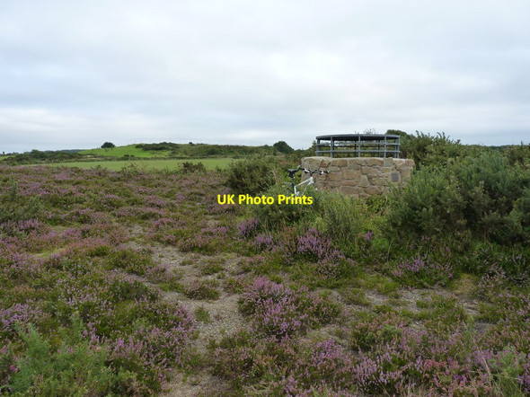 Photo 6"x4" Capped shaft at Wheal Briggan Redruth c2012