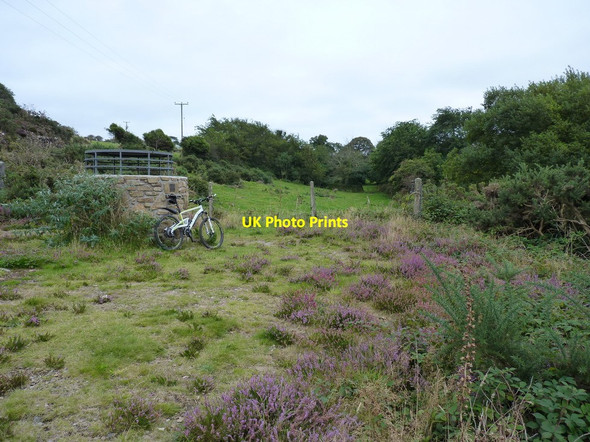 Photo 6"x4" Capped shaft at Wheal Peevor Redruth c2012