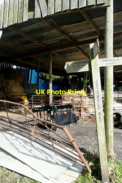 Photo 6"x4" Meeting of ways Buckland\/SP0836 c2012