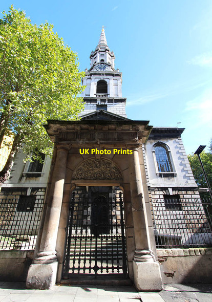 Photo 6"x4" St Giles in the Field, St Giles High Street London c2012 P1