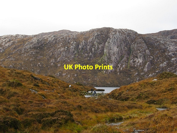 Photo 6"x4" Lough Belshade Barnesmore c2012