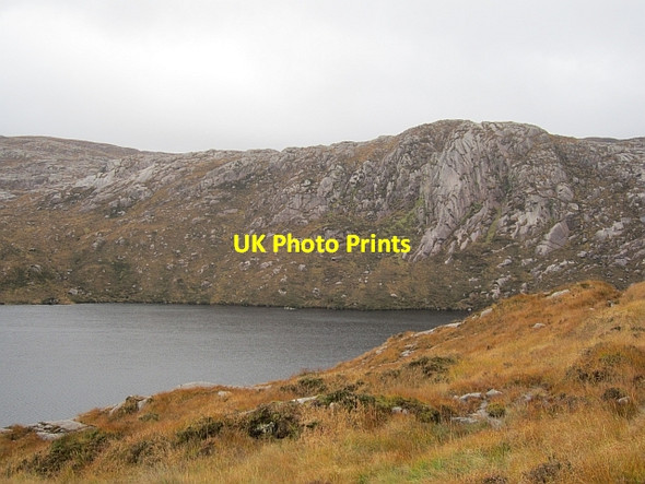 Photo 6"x4" Lough Belshade Barnesmore c2012 P1