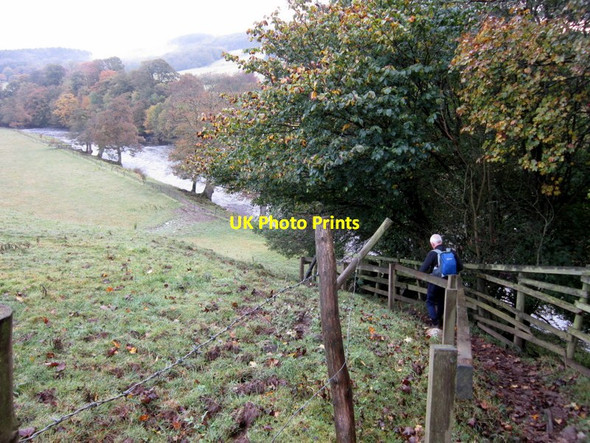 Photo 6"x4" The Dales Way Beamsley c2012