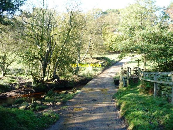 Photo 6"x4" Ford over the River Esk in dappled shade Westerdale\/NZ6605 c2012