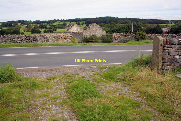 Photo 6"x4" View across A6108 east of Middleham Middleham\/SE1287 c2012