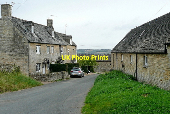 Photo 6"x4" A lane in Clapton Clapton-on-the-Hill c2012