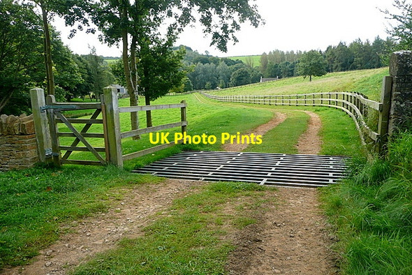 Photo 6"x4" Approaching Haycroft Farm Farmington c2012 P1