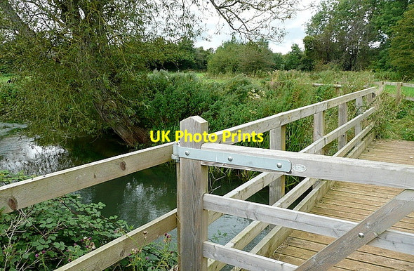 Photo 6"x4" Crossing the Dikler Great Rissington c2012
