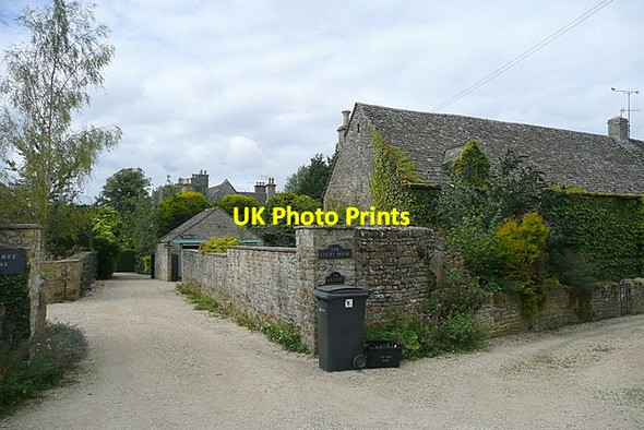 Photo 6"x4" Houses in Pound Lane Little Rissington c2012