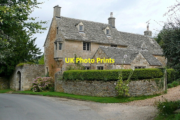 Photo 6"x4" House in Pound Lane Little Rissington c2012