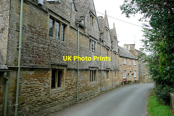 Photo 6"x4" Houses in Pound Lane Little Rissington c2012