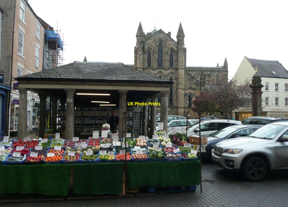 Photo 6"x4" Market Place, Hexham Hexham c2012