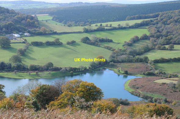 Photo 6"x4" Wentwood Reservoir Llanvaches c2012