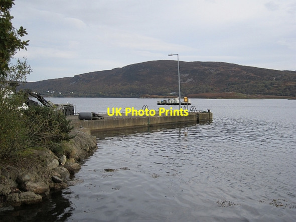 Photo 6"x4" Pier, Woodquarter Carrowkeel c2012