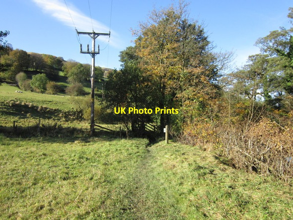 Photo 6"x4" The Dales Way Gawthrop c2012